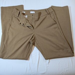 LOFT Soft Tan Trouser Size 8 Medium Workwear Academic
